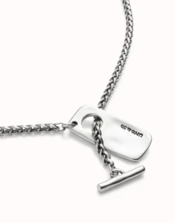 Adjustable link chain necklace
