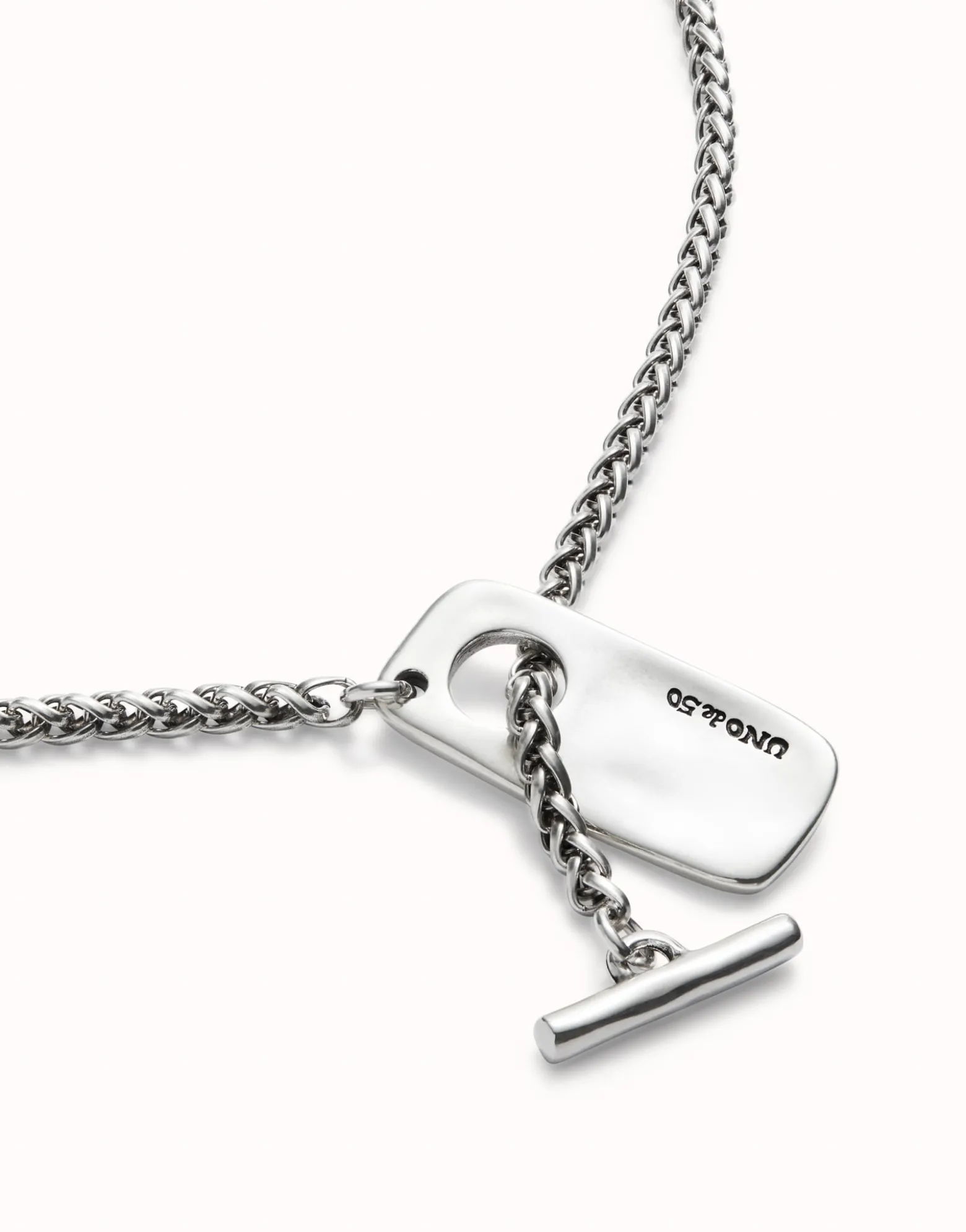 Adjustable link chain necklace