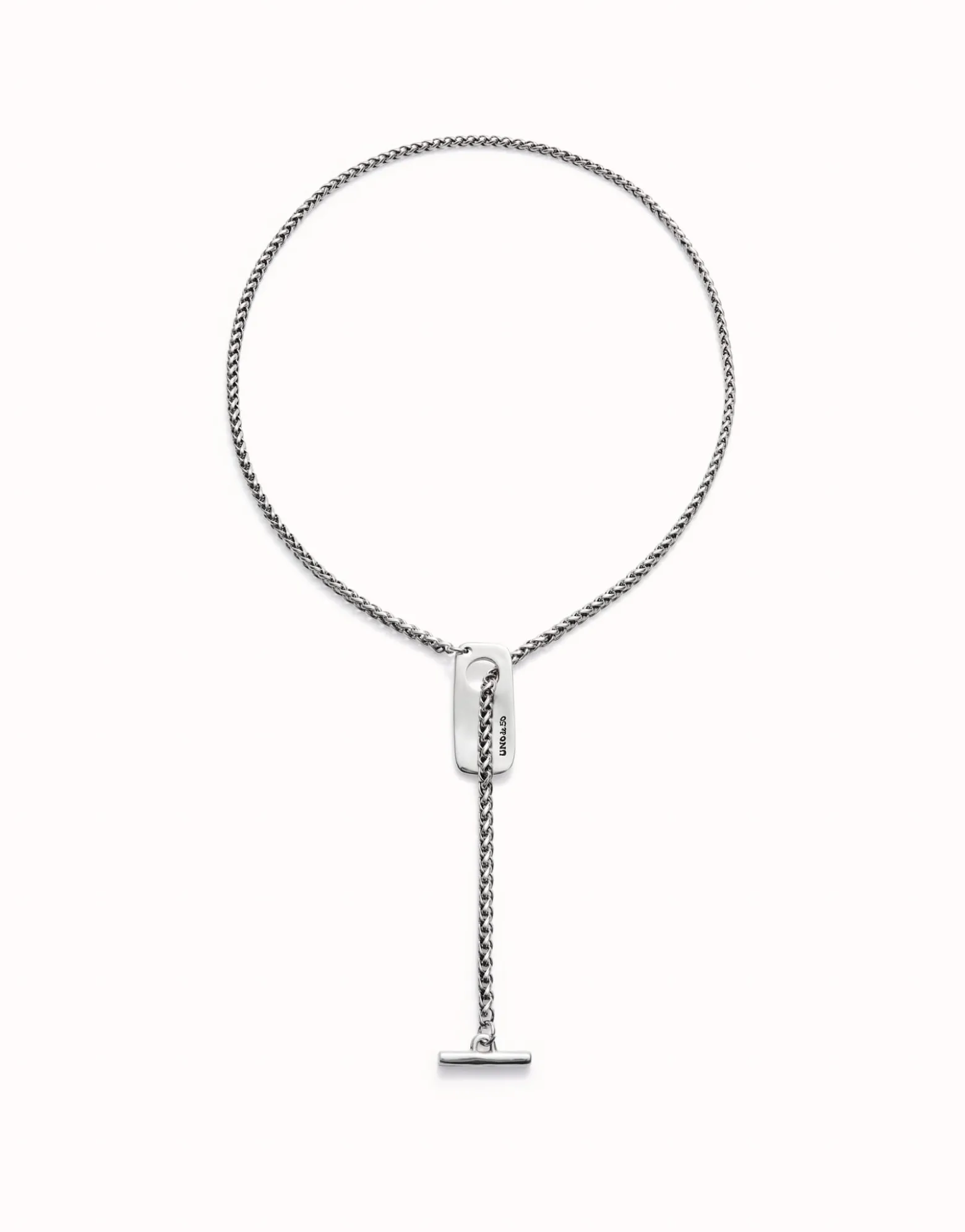 Adjustable link chain necklace
