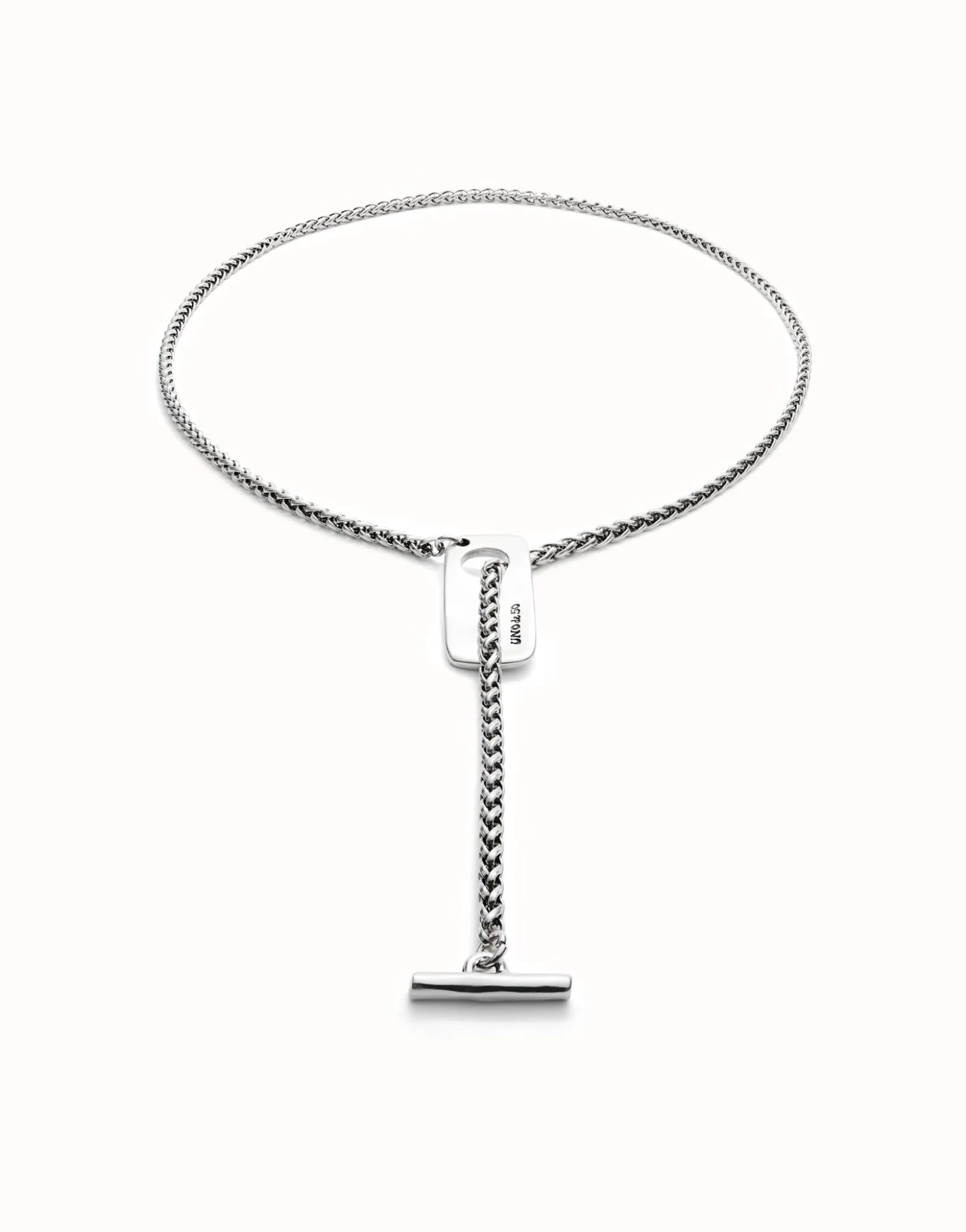 Adjustable link chain necklace