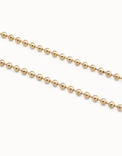 Beaded chain necklace