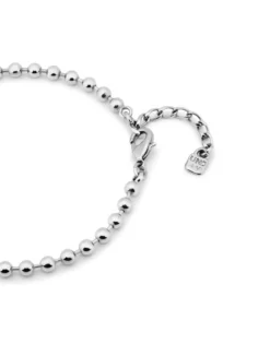 Beaded charm anklet
