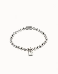 Beaded charm bracelet