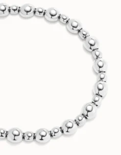 Beaded short necklace