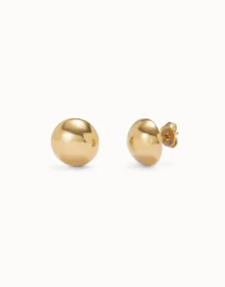 Bead shaped stud earrings