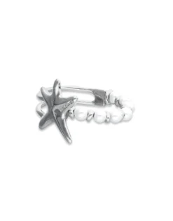 Bracelet with pearls and starfish