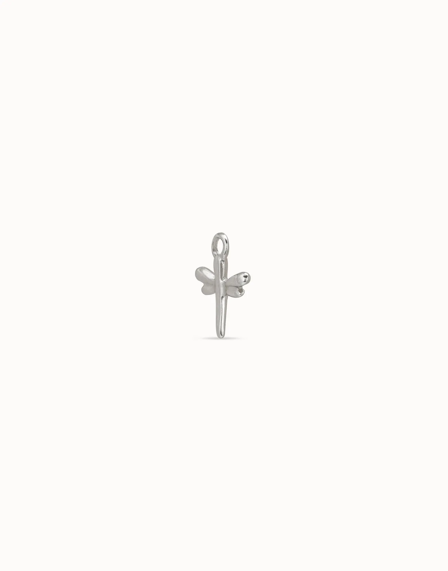 Dragonfly Single Hoop Charm