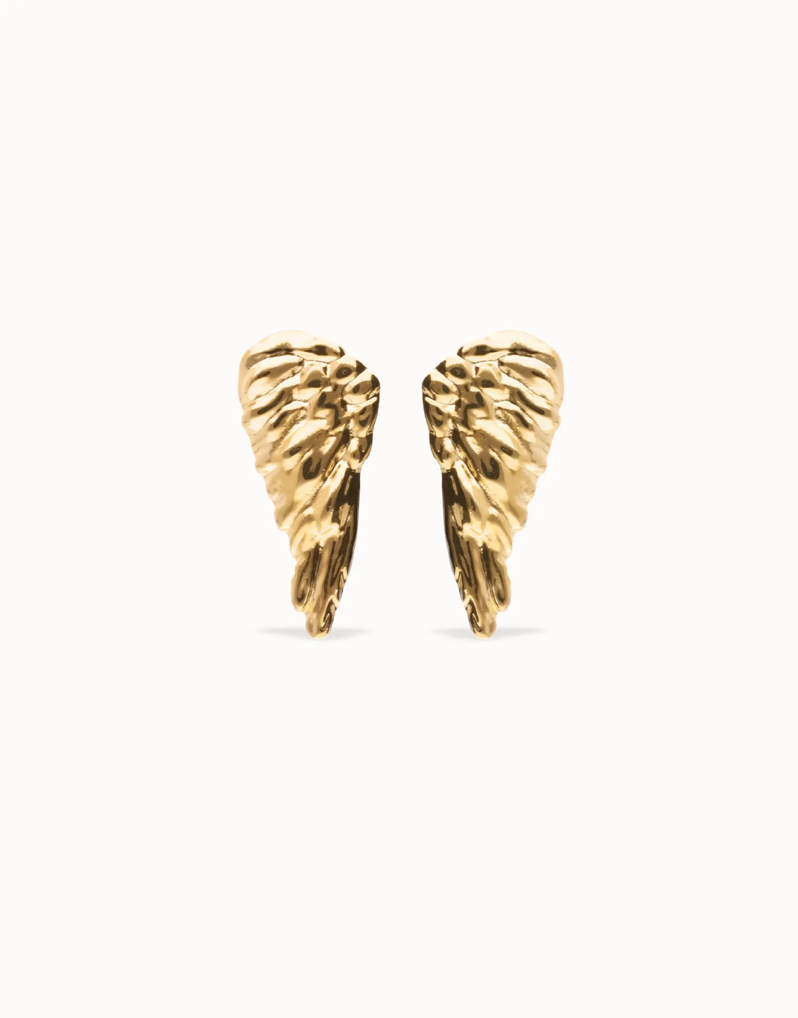 Earrings with wing design