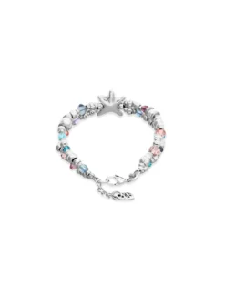 Elastic bracelet with crystals and starfish