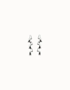 Elongated zigzag earrings