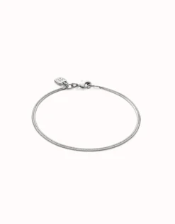 Flat snake chain bracelet