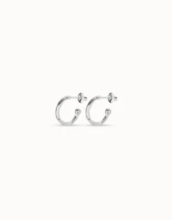 Hoop charm earrings