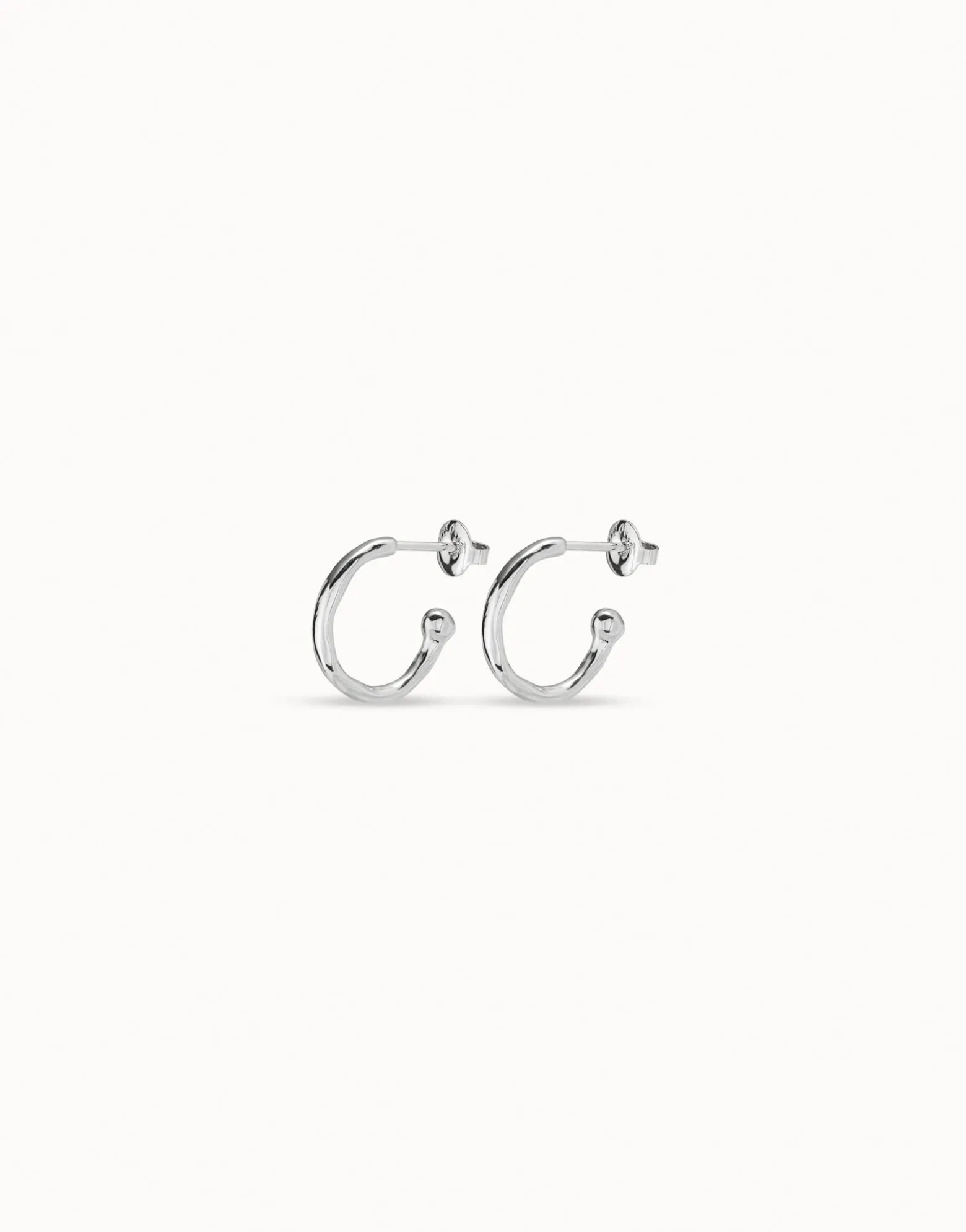 Hoop charm earrings