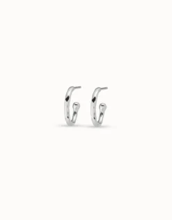 Hoop charm earrings