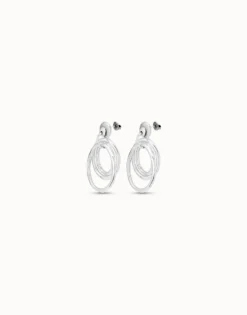 Irregular hoop earrings