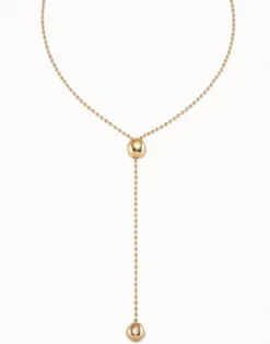 Long adjustable chain necklace