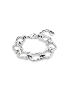 Medium oval link chain bracelet