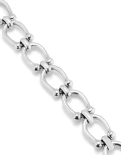 Medium oval link chain bracelet