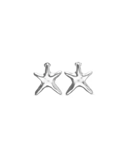 Medium starfish-shaped earrings
