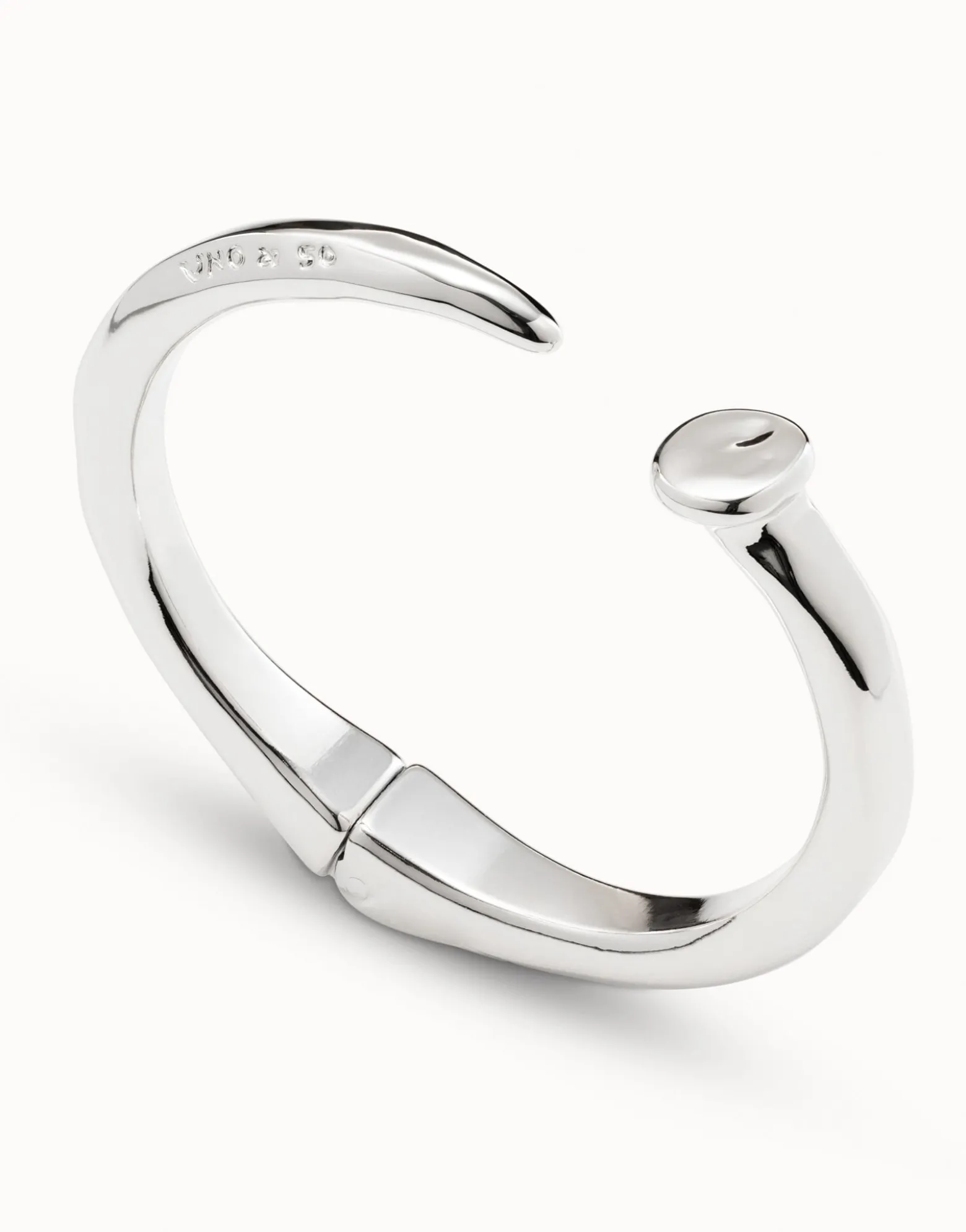 Nail shaped bangle bracelet