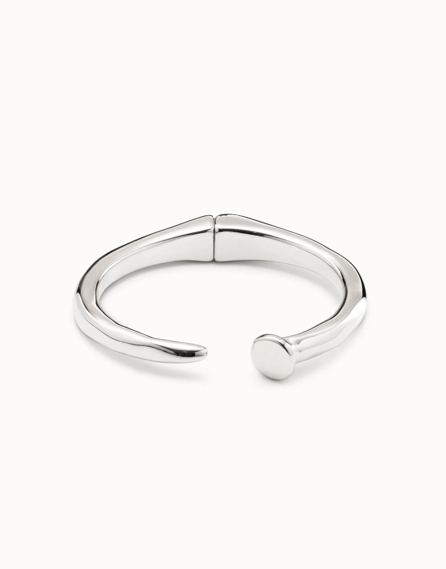 Nail shaped bangle bracelet