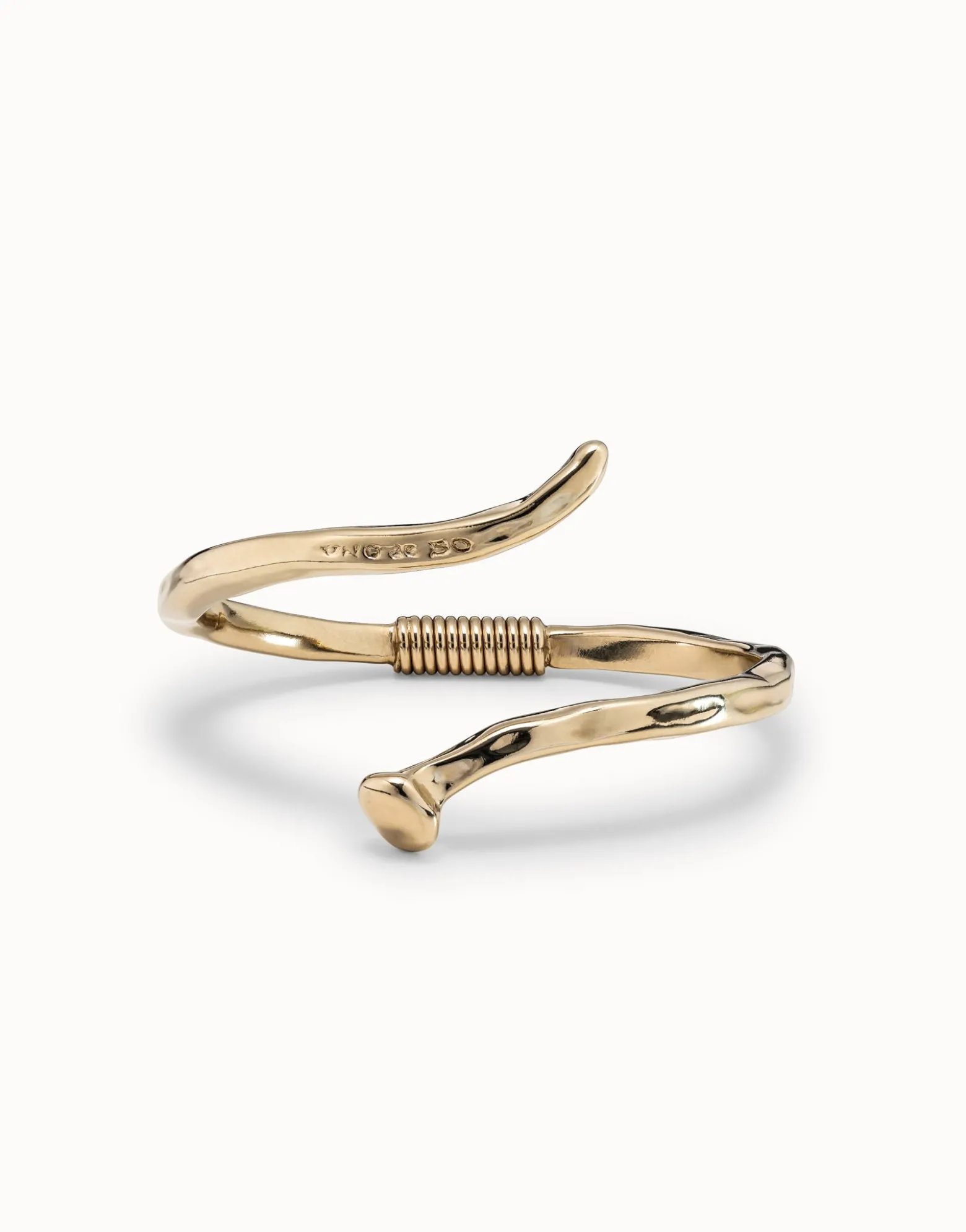Organic‑style bangle bracelet