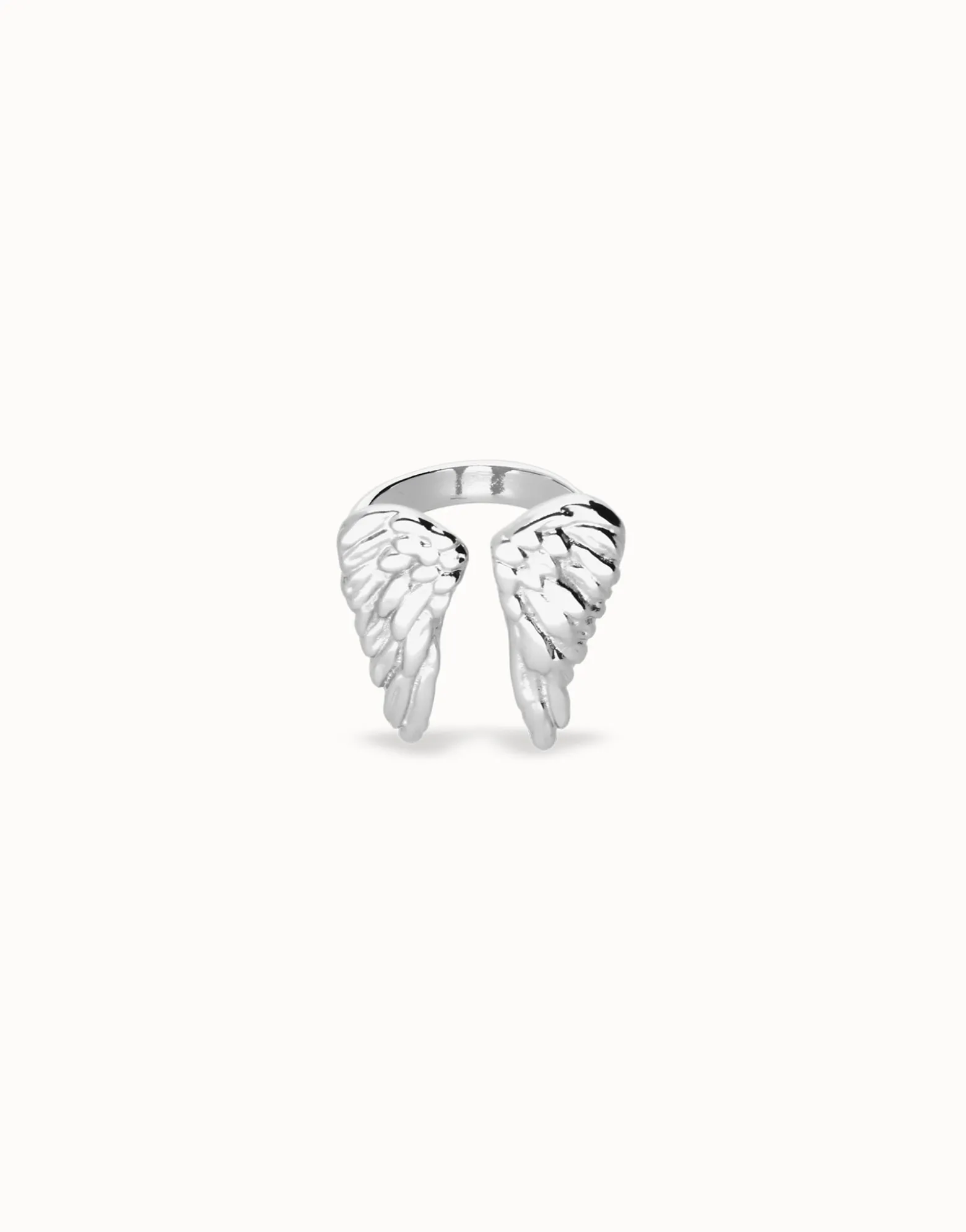 Ring with wing design