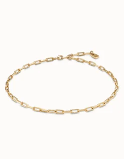 Short link chain charm necklace