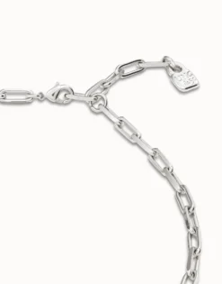 Short link chain charm necklace