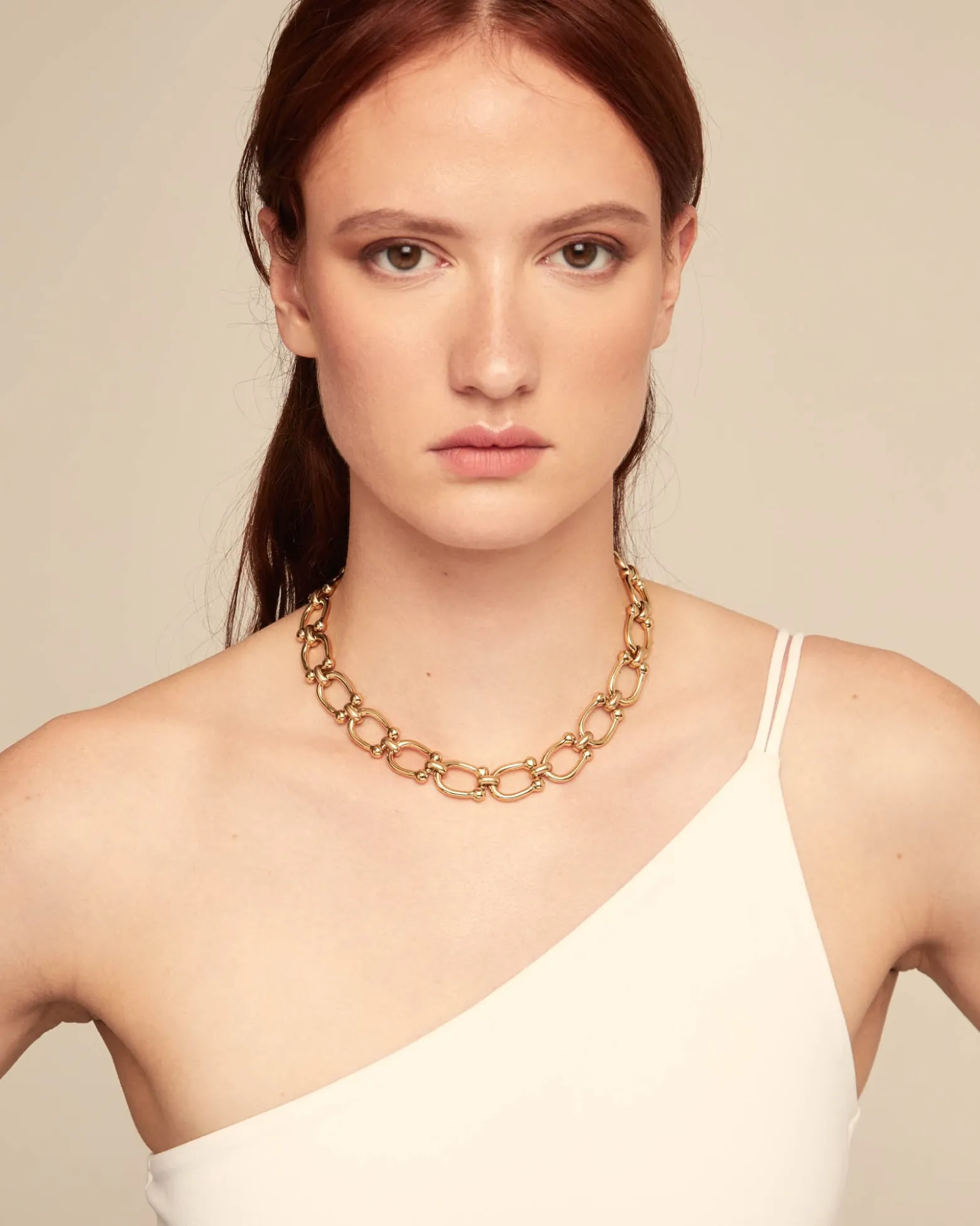 Short link chain necklace