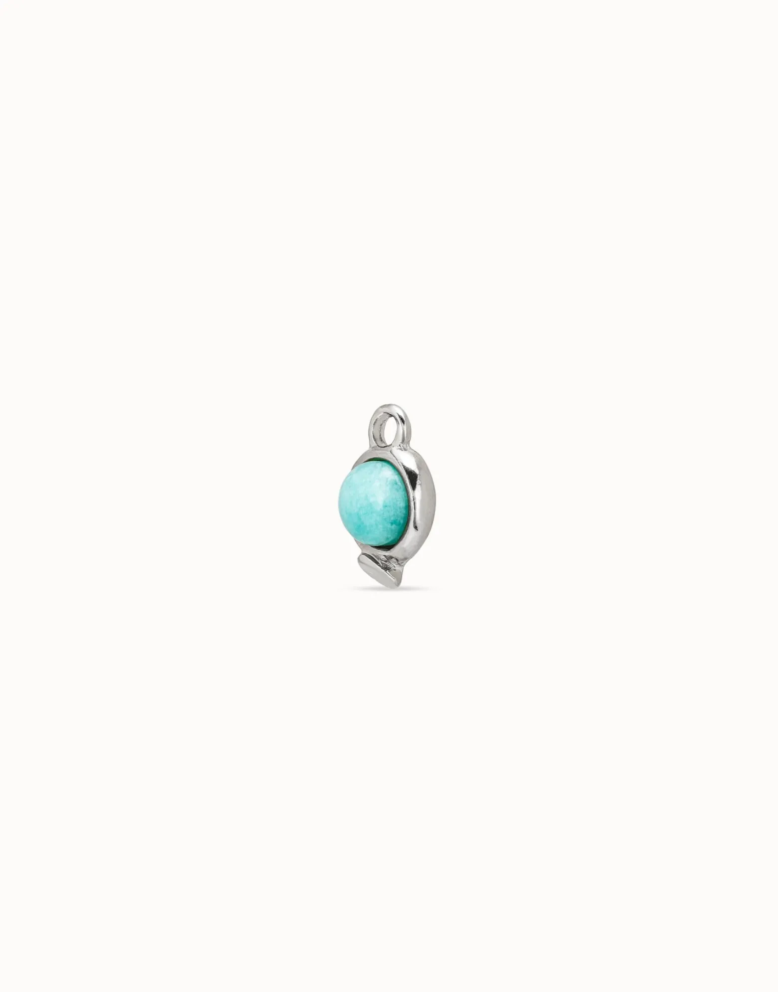 Single Hoop Charm With A Cristal