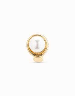 Single Stud Earring With Pearl