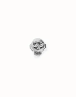 Skull single stud earring