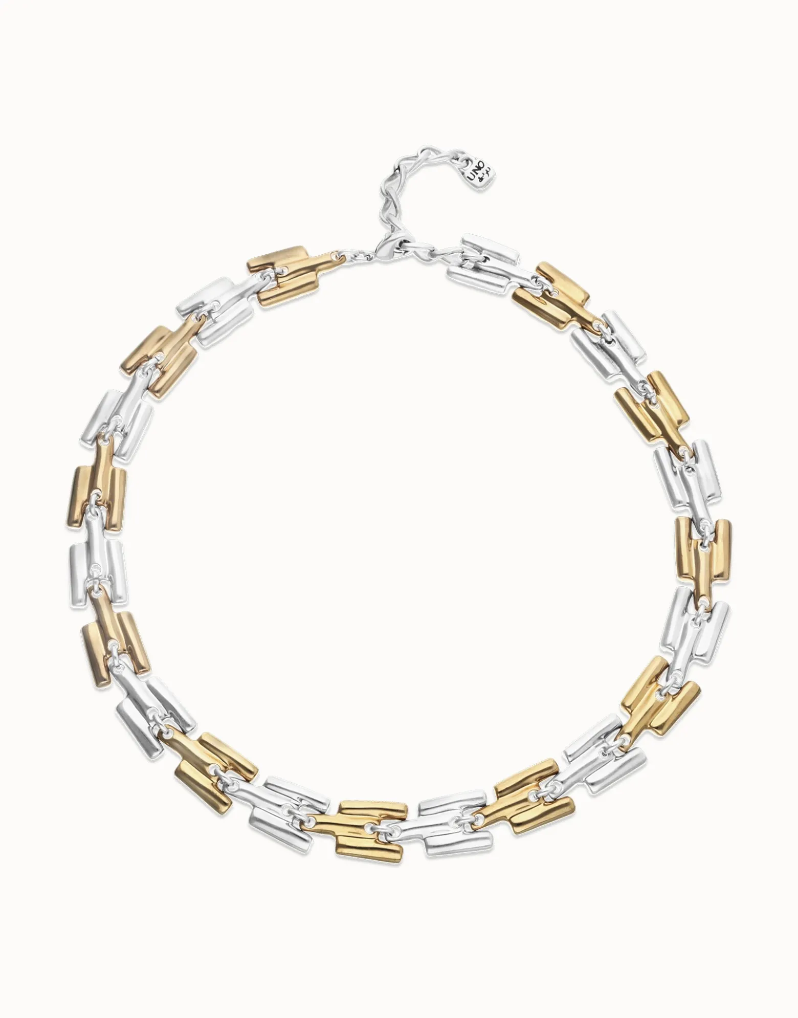 Square links chain bracelet