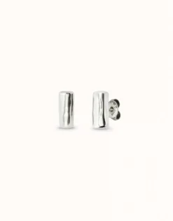 Tubular shape stud earrings